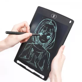   Platinet digitális rajztábla touchpad funkcióval, 12", fekete