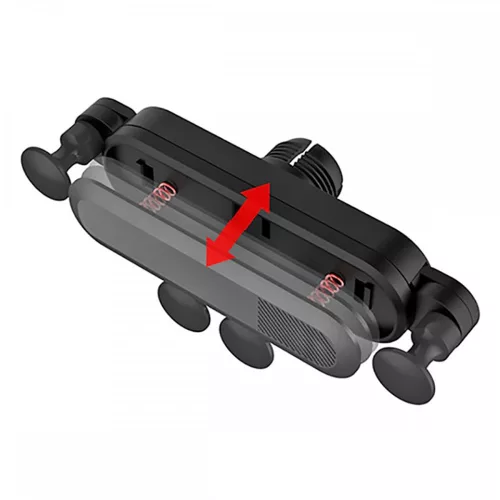 Omega univerzális gravity spider autós tartó szellőzőre, 4.7" - 6.5"-ig, fekete
