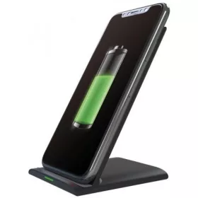   Platinet vezeték nélküli QI töltő kábellel fekete (10W)