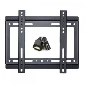   Omega Max Vesa 200 állítható fali TV tartó 14"-42", 1,5M 4K HDMI kábellel
