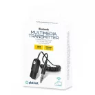 Platinet bluetooth FM Transmitter, BT V5.0, USB 3.5mm Jack Adapter