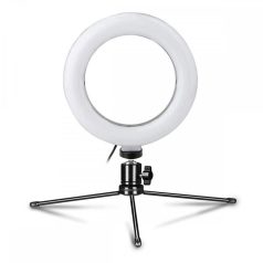   Platinet PMRL6 Ring Light 6" Led selfielámpa tripod állvánnyal