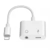 Platinet Apple Lightning - töltő és 3,5mm jack audio adatkábel PMMA9826