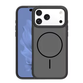   Frame Thin Mag Apple iPhone 17 Pro Max / 18 Pro Max MagSafe TPU tok fekete