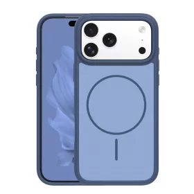   Frame Thin Mag Apple iPhone 17 Pro / 18 Pro MagSafe TPU tok kék
