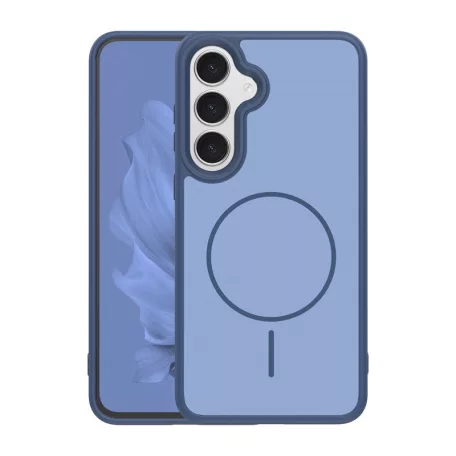 Frame Thin Mag Samsung S942 Galaxy S26 MagSafe TPU tok kék