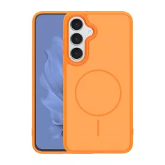   Frame Thin Mag Samsung S942 Galaxy S26 MagSafe TPU tok narancssárga