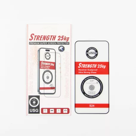 Ultra Strong 25KG Samsung S942 Galaxy S26 ujjlenyomat-olvasó kompatibilis előlapi edzett üvegfólia