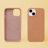 Silicon Thin Mag Apple iPhone 17 / iPhone 18 Magsafe TPU tok karamell