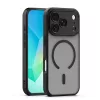 Mag Matt Apple iPhone 17 Pro Max, iPhone 18 Pro Max Magsafe TPU tok fekete