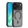 Mag Matt Apple iPhone 17 Pro Max, iPhone 18 Pro Max Magsafe TPU tok fekete