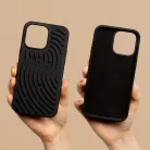 DIY Snake - Apple iPhone 15 (6.1) személyre szabható szilikon tok, fekete