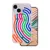 DIY Snake - Apple iPhone 17 (6.3) személyre szabható szilikon tok, pink
