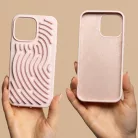 DIY Snake - Apple iPhone 17 (6.3) személyre szabható szilikon tok, pink