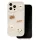 Ultra Trendy 3D bear - Apple iPhone 15 kameravédős szilikon tok, bézs