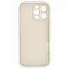 Ultra Trendy 3D bear - Apple iPhone 15 kameravédős szilikon tok, bézs