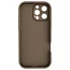 Ultra Trendy 3D capybara - Apple iPhone 13 kameravédős szilikon tok, barna