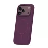 Silicon Thin Mag Apple iPhone 17 Pro / iPhone 18 Pro Magsafe TPU tok burgundi