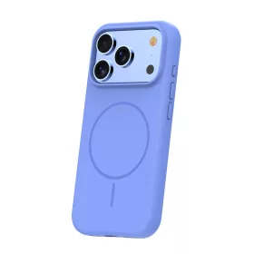   Silicon Thin Mag Apple iPhone 17 Pro / iPhone 18 Pro Magsafe TPU tok kék