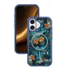 Golden Autumn Apple iPhone 17 mintás MagSafe TPU / PC tok kék