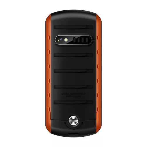 Maxcom MM901 mobiltelefon, dual sim-es kártyafüggetlen, ütés-, por-, víz (IP67)- és sár ellen narancs (magyar nyelvű menüvel)