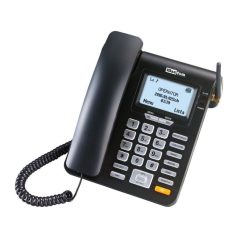   Maxcom MM28DHS kártyafüggetlen mobiltelefon kihangosítóval fekete (magyar nyelvű menüvel)