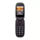 Maxcom MM818BB kártyafüggetlen mobiltelefon, extra nagy gombokkal, vészhívóval fekete (magyar nyelvű menüvel)