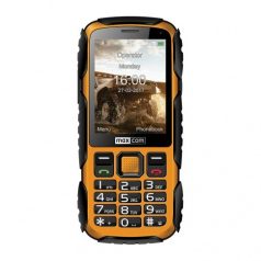   Maxcom MM920 mobile phone, unlocked, shockproof, waterproof (IP67), dust & mud resistance, yellow