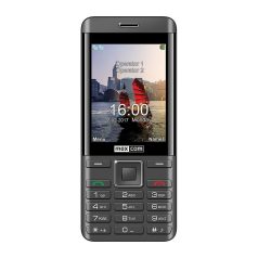   Maxcom MM236 mobile phone, dual sim, unlocked, bluetooth, fm radio, black-silver