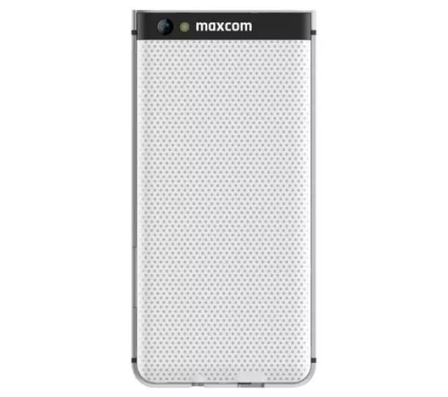 Maxcom MM760 dual sim-es kártyafüggetlen mobiltelefon bluetooth-os, fm rádiós fehér (magyar nyelvű menüvel)