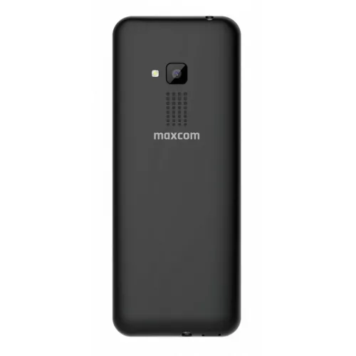Maxcom MM139 mobiltelefon, dual sim-es kártyafüggetlen, bluetooth-os, fm rádiós fekete (magyar nyelvű menüvel)