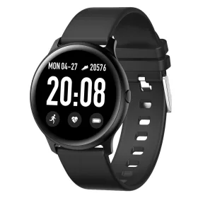   Maxcom Fit FW32 Neon fekete IP67 vízálló okosóra pulzus és vérnyomásmérővel