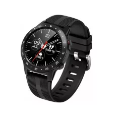   Maxcom Fit FW37 Argon fekete IP67 vízálló okosóra pulzus és vérnyomásmérővel