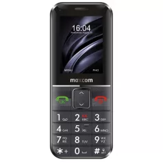   Maxcom MM735BB kártyafüggetlen idősgondozó mobiltelefon SOS karpereccel, extra nagy gombokkal (magyar nyelvű menüvel)