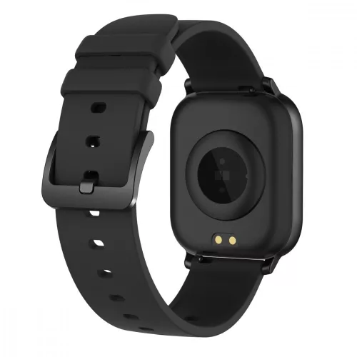 Maxcom Fit FW35 Aurum fekete IP67 vízálló okosóra pulzus és vérnyomásmérővel
