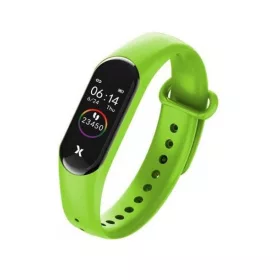   Maxcom Fit FW20 zöld IP67 vízálló okoskarkötő pulzus és vérnyomás mérővel