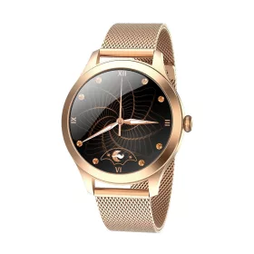   Maxcom Fit FW42 Gold arany IP68 vízálló okosóra pulzus és vérnyomásmérővel