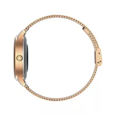  Maxcom Fit FW42 Gold arany IP68 vízálló okosóra pulzus és vérnyomásmérővel