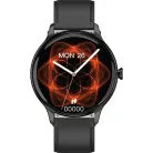 Maxcom Fit FW48 Vanad fekete IP67 vízálló okosóra pulzus és vérnyomásmérővel