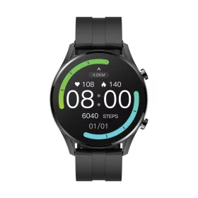   Maxcom Fit FW54 Iron fekete vízálló okosóra pulzus és vérnyomásmérővel
