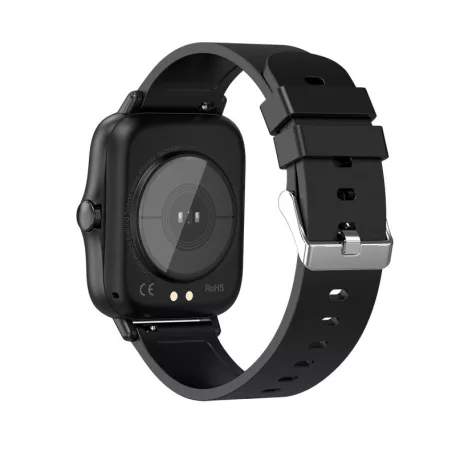 Maxcom Fit FW55 Aurum Pro fekete vízálló okosóra magyar menüvel, pulzus és vérnyomásmérővel