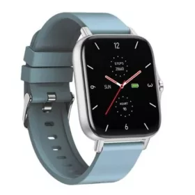   Maxcom Fit FW55 Aurum Pro ezüst vízálló okosóra magyar menüvel, pulzus és vérnyomásmérővel mikrofonnal