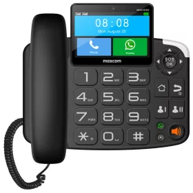   Maxcom MM42D SE 4G kártyafüggetlen mobiltelefon kihangosítóval fekete (magyar nyelvű menüvel)