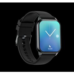   Maxcom FW25 Arsen Pro fekete matt IP67 vízálló okosóra magyar nyelvű menüvel pulzus és vérnyomásmérővel mikrofonnal