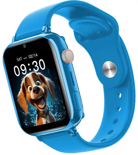 Maxcom FW59 Kiddo 4G (nano SIM) gyerek okosóra GPS nyomonkövetéssel, SOS segélyhívással kék