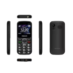   Maxcom MM443 4G Dual SIM mobiltelefon, kártyafüggetlen, extra nagy gombokkal, vészhívóval (magyar nyelvű menüvel)