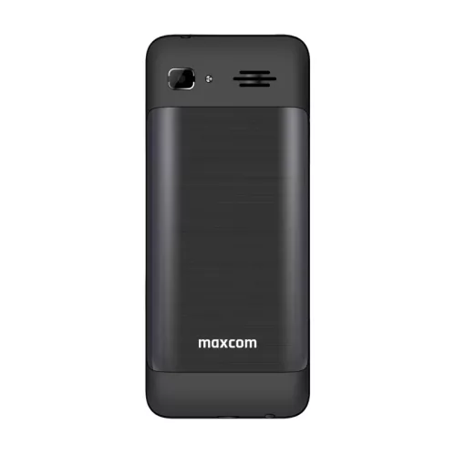 Maxcom MM245 4G fémházas mobiltelefon, dual sim-es kártyafüggetlen, fekete (magyar nyelvű menüvel)