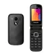Maxcom MM815 kártyafüggetlen mobiltelefon nagy gombokkal, vészhívóval, fekete (magyar nyelvű menüvel)