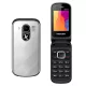 Maxcom MM815 kártyafüggetlen mobiltelefon nagy gombokkal, vészhívóval, szürke (magyar nyelvű menüvel)