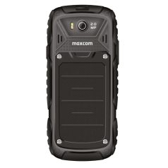   Maxcom MM920L mobiltelefon, kártyafüggetlen-, ütés-, por-, víz (IP67)- és sár ellen fekete (magyar nyelvű menüvel)